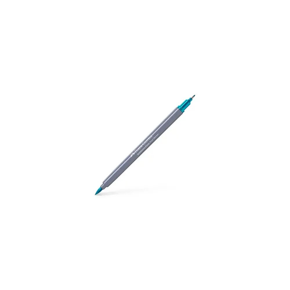 Faber-Castell, Markers, Art & School, AquaDual, 626641, Light Cobalt Turquoise